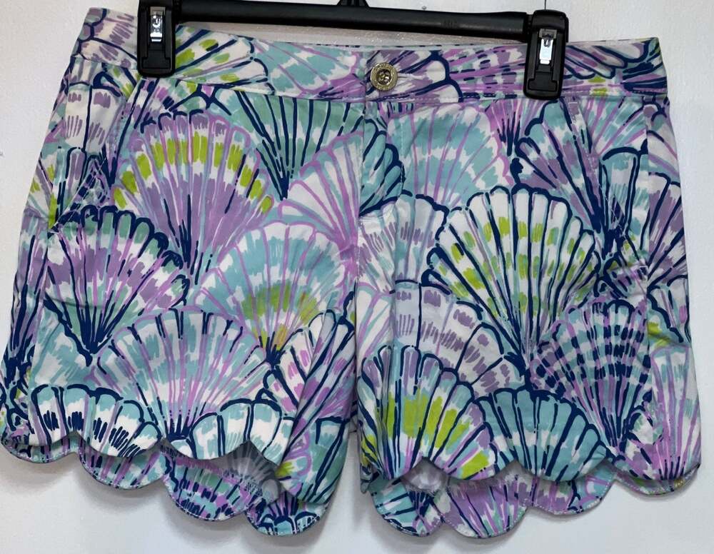 Rare Lilly Pulitzer Buttercup Shorts 4